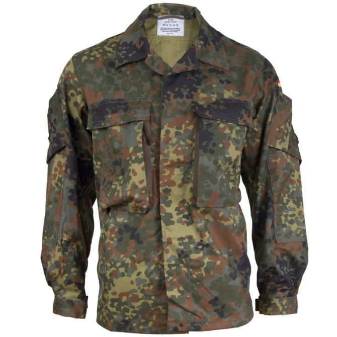 Leo Köhler KSK Einsatzkampfbluse Twill - Flecktarn