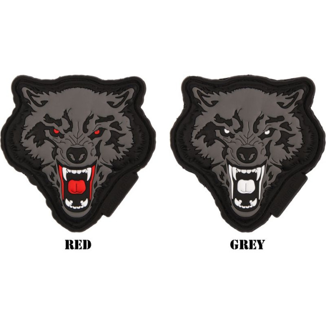 JTG 3D Rubber Patch - Wolf Head