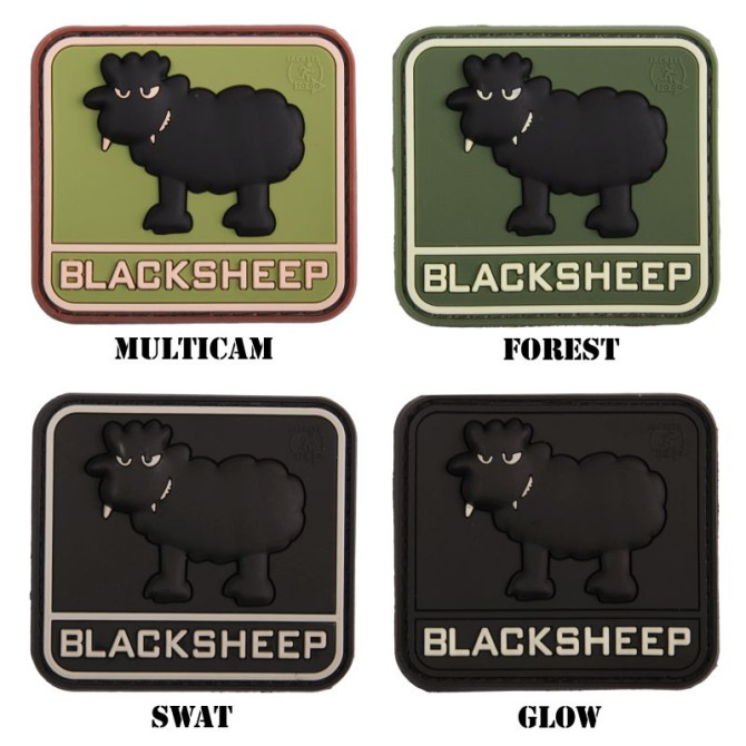 JTG 3D Rubber Patch - Black Sheep