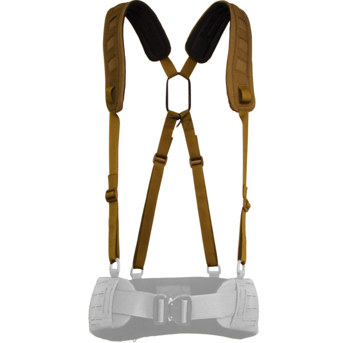 Templars Gear 4 Point X-Harness - Coyote Brown