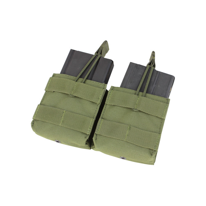 Condor Double Open-Top M14 Mag Pouch - Olive (MA24-001)