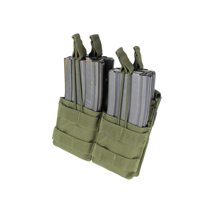 Condor Double Stacker M4 Mag Pouch - Olive (MA43-001)