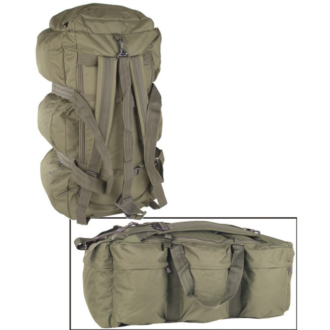 Mil-Tec Combat Duffle TAP 98 Liter Bag - Olive Green (13846001)