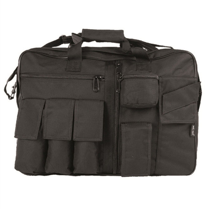 Mil-Tec Cargo Musette Bag - Black (13830002)