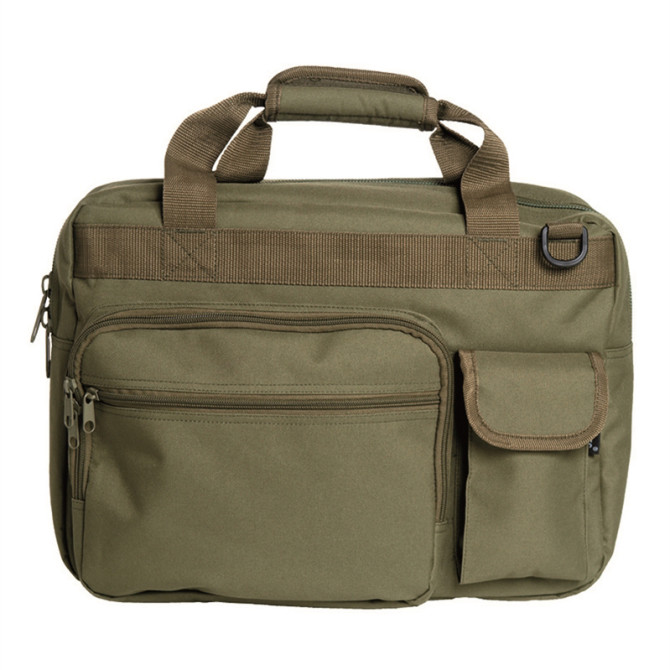 Mil-Tec Laptop Briefcase Bag - Olive Green (13821001)