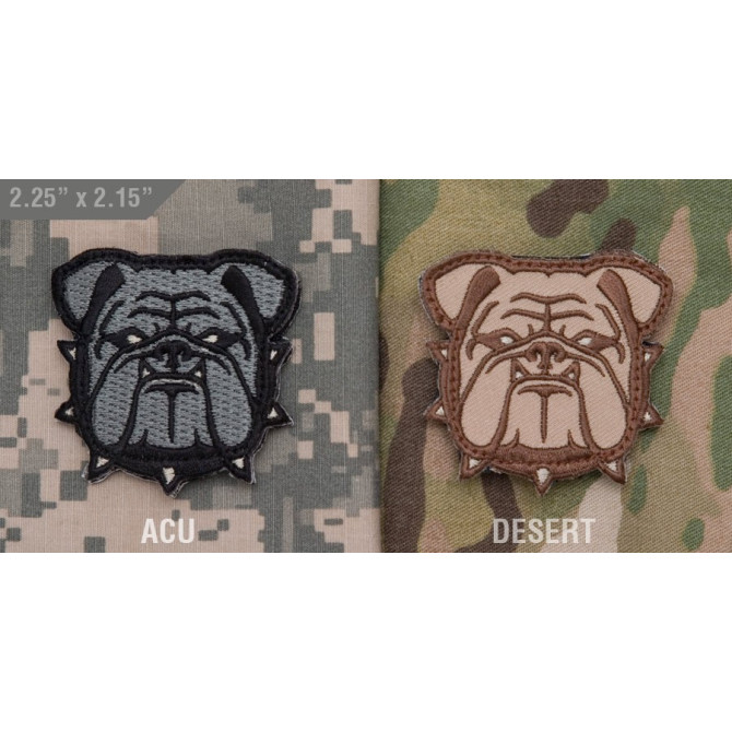 Mil-Spec Monkey Morale Patch - Bulldog Head Small