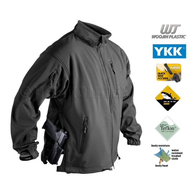 Jacket Jackal Helikon Black