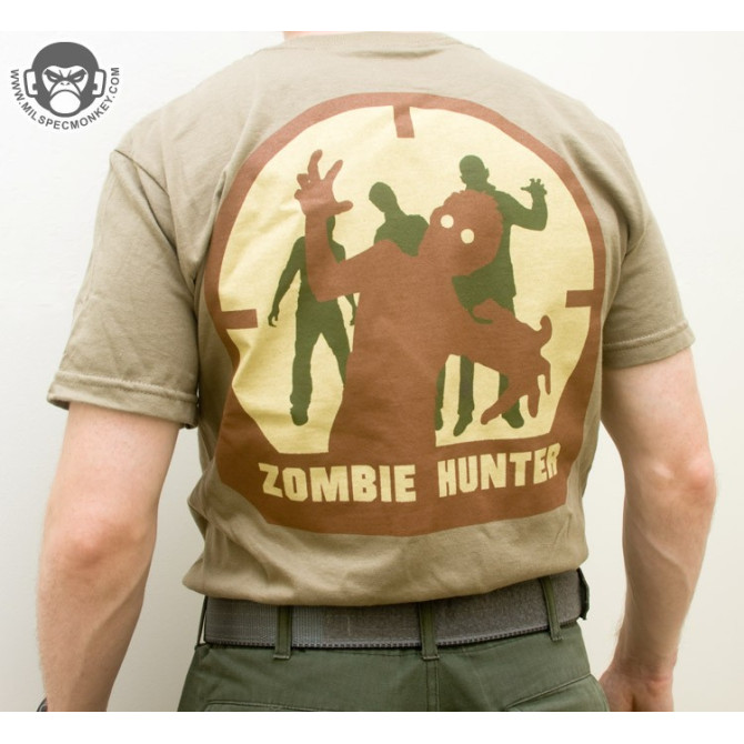 Mil-Spec Monkey T-shirt Zombie Hunter Arid