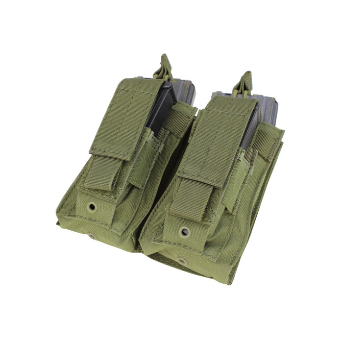 Condor Double Kangaroo Mag Pouch - Olive Drab (MA51-001)