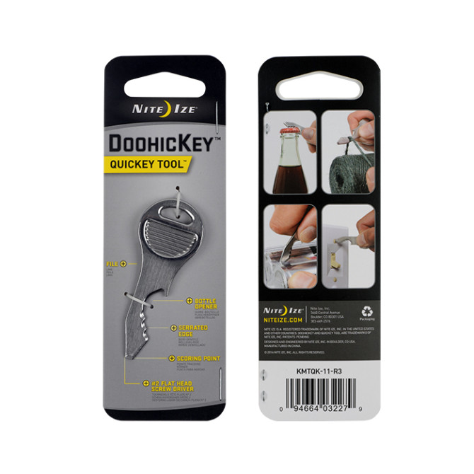 Nite Ize DoohicKey ClipKey Tool - Steel - KMTCK-11-R3