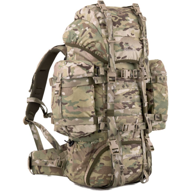 Wisport Reindeer 55l Full Camo Backpack - Multicam