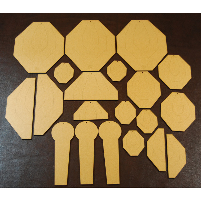 DAA Dry-Fire Target Set (Classic-IPSC)