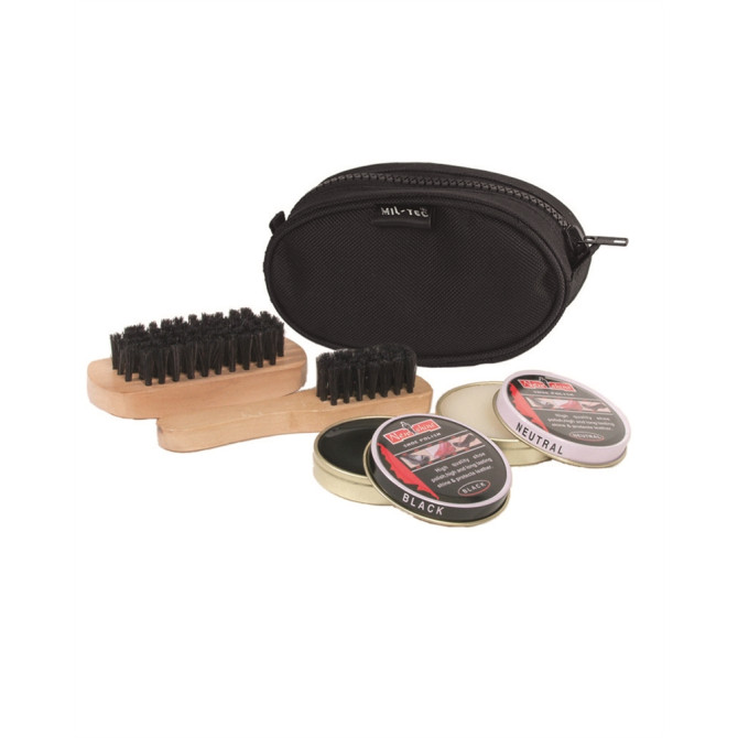 Mil-Tec Shoe Cleaning Kit - Black (12936002)