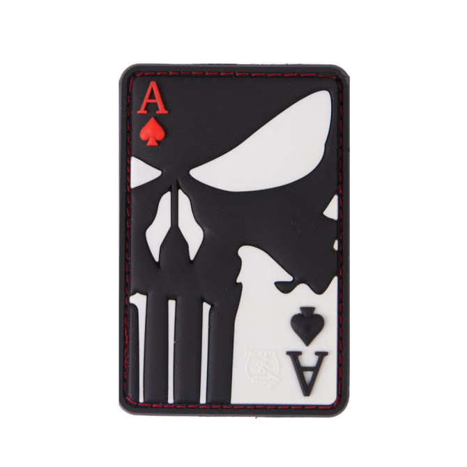 JTG 3D Rubber Patch - Punisher Ace Of Spades