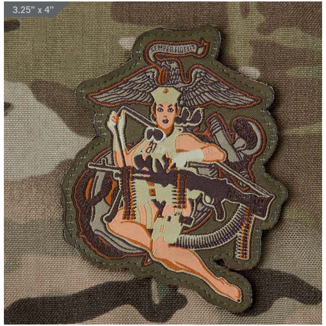 Mil-Spec Monkey Morale Patch - Desert Marine