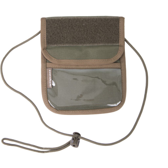 WIsport Patrol Passport/ID Holder - Olive Green