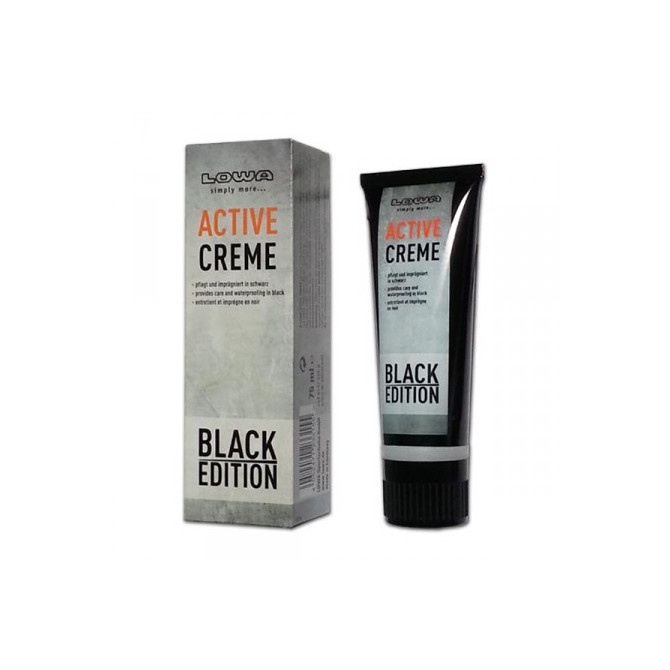 LOWA Active Cream Leather Conditioner 75 ml Black Edition