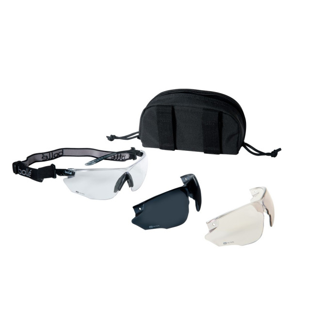 Bolle Combat Tactical Spectacles - Kit Black (COMBKITN)