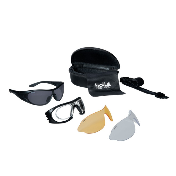 Bolle Raider Tactical Spectacles - Kit Black (RAIDERKIT)