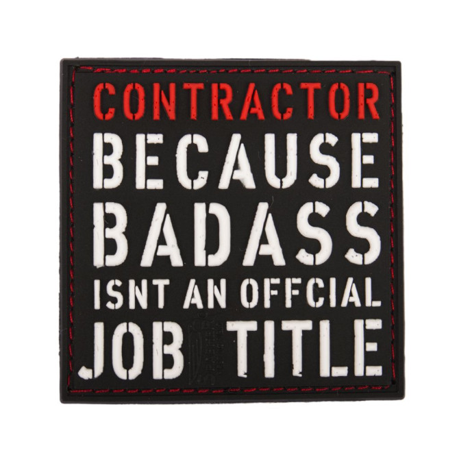 JTG 3D Rubber Patch - Contractor