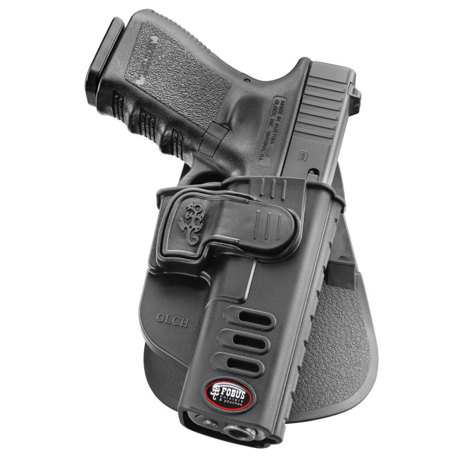 Fobus Paddle CH Holster - Glock 17/19 - Black (GLCH)