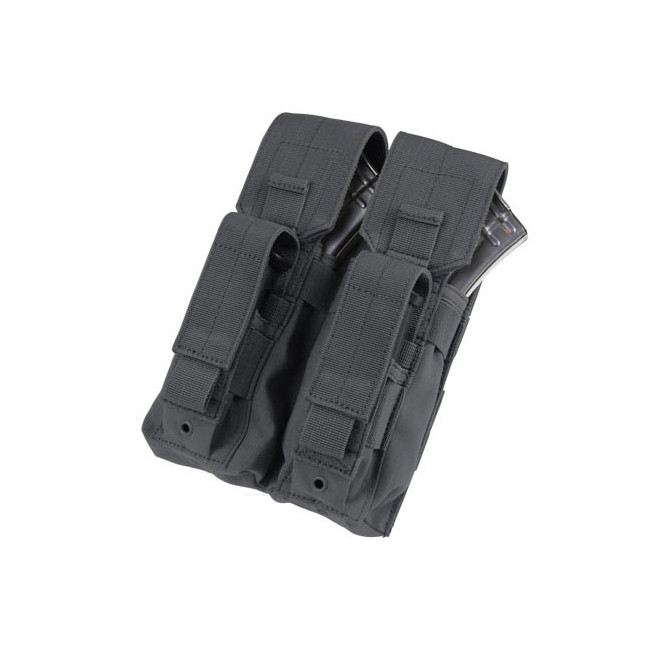 Condor Double AK Kangaroo Mag Pouch Black (MA71-002)