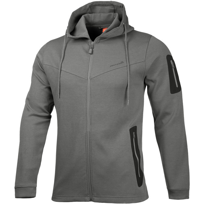 Pentagon Pentathlon Hoodie - Cinder Grey (K08023-17)