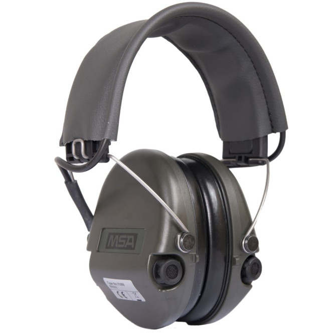 MSA Sordin Supreme Basic Active Earmuffs - Olive