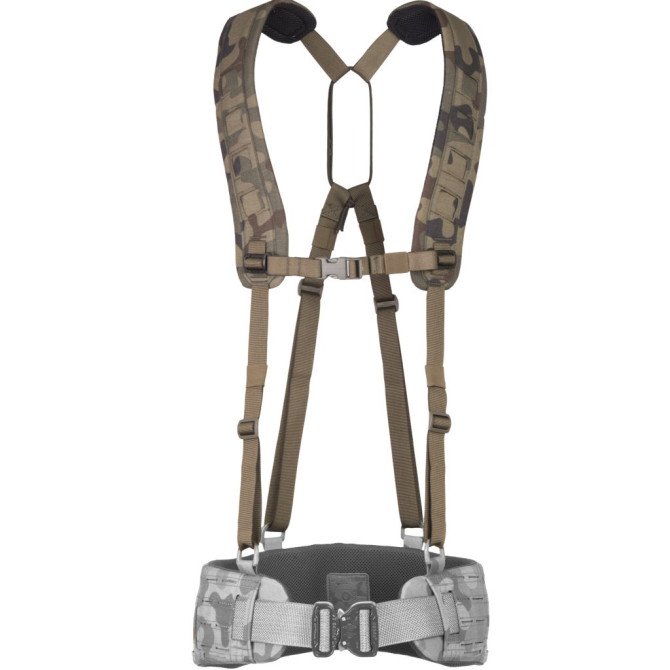 Templars Gear 4 Point X-Harness - PL Woodland / wz.93