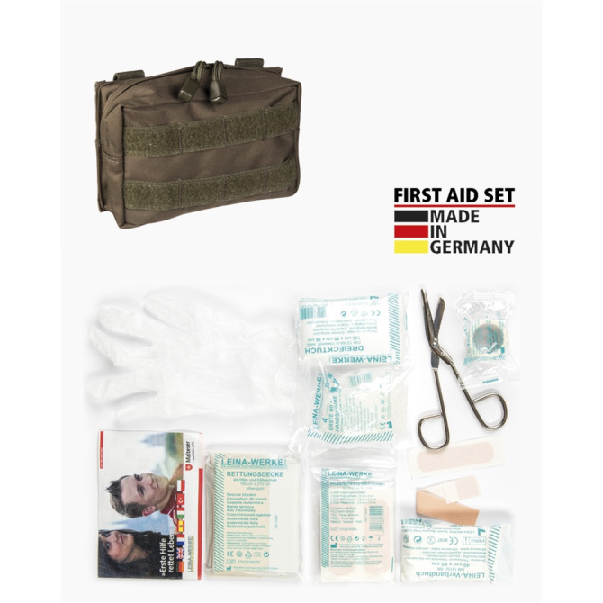 Mil-Tec Leina 25-piece First Aid Set - Olive