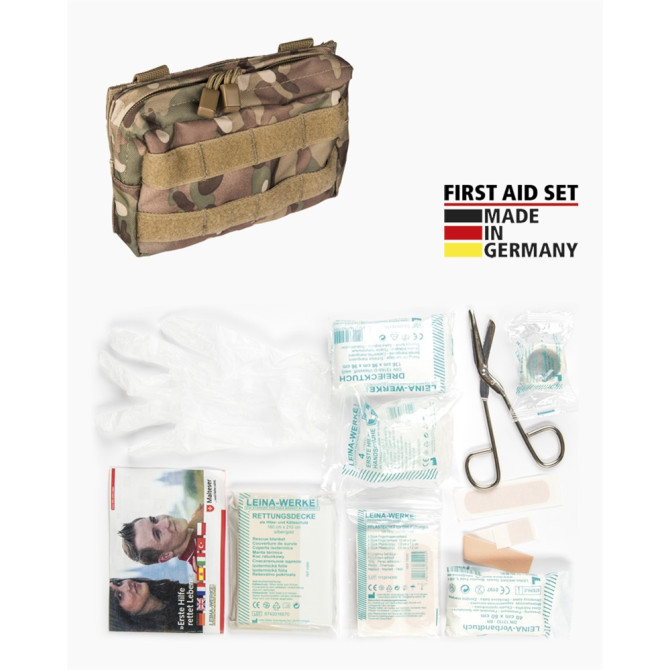 Mil-Tec Leina 25-piece First Aid Set - Multitarn