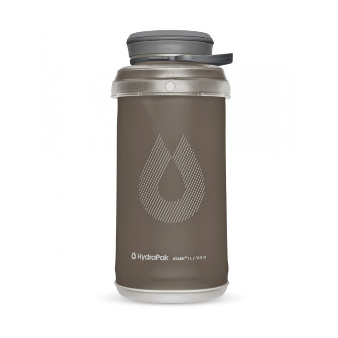 Hydrapak Stash Collapsible 1000 ml - Mammoth Grey