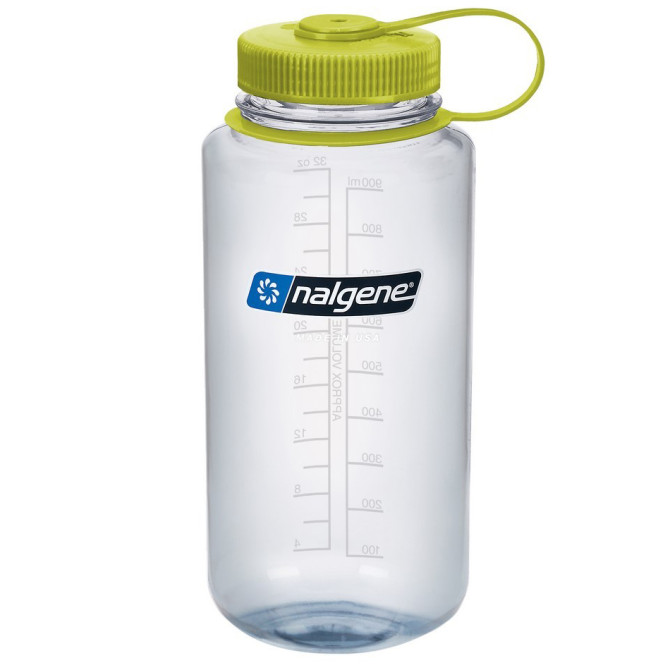 Nalgene Everyday Wide Mouth 1 Liter Bottle - Clear