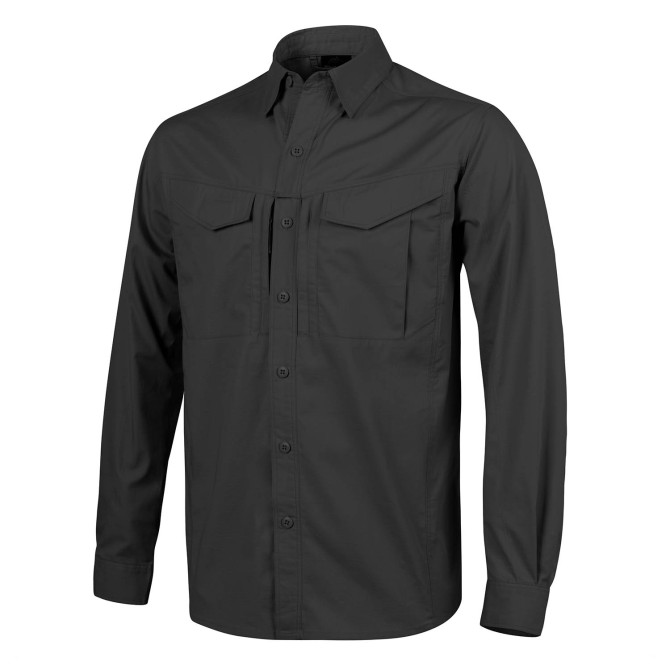 Helikon Defender Mk.2 Tactical Shirt Long Sleeve - Black