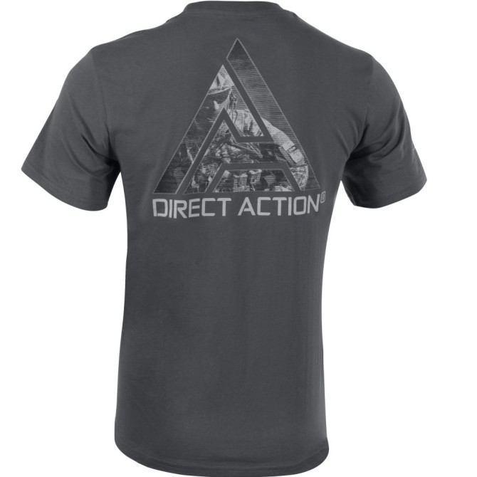 Direct Action Go Loud Logo T-Shirt v.2 - Shadow Grey