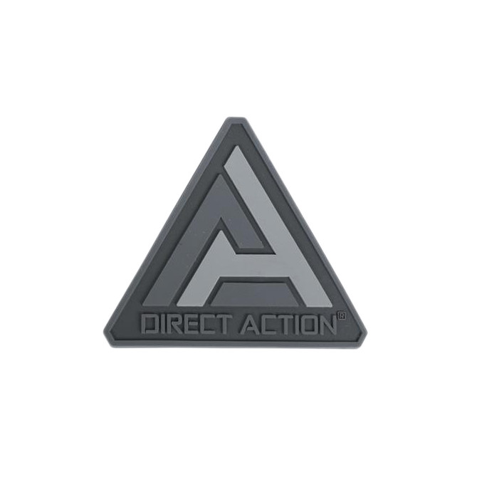 Direct Action Logo PVC Patch - Black