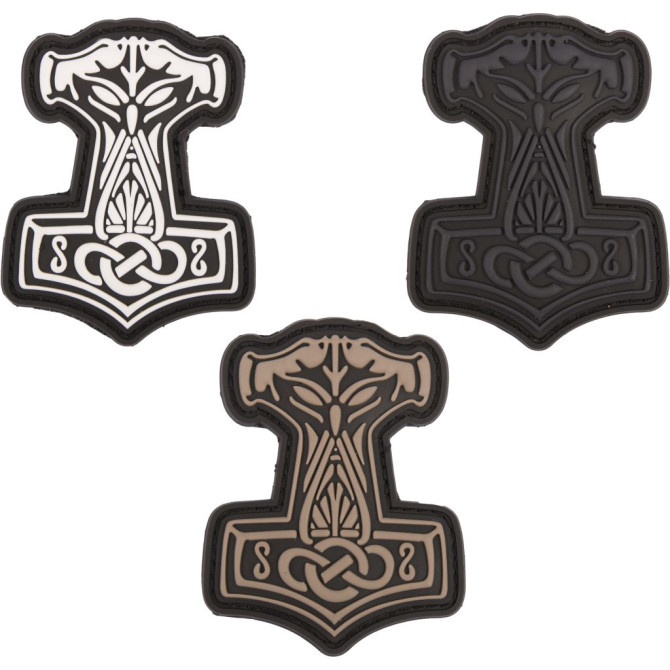 JTG 3D Rubber Patch - Thors Hammer Mjölnir