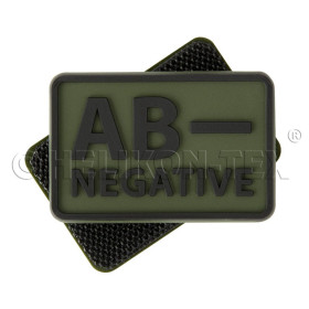 150 Hook and Loop Tactical Blood Type Patches  OD Green All but NO A included