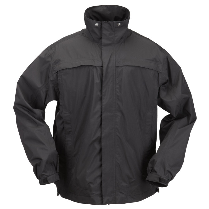 5.11 Tactical Tac Dry Rain Shell Jacket - Black (48098-019)