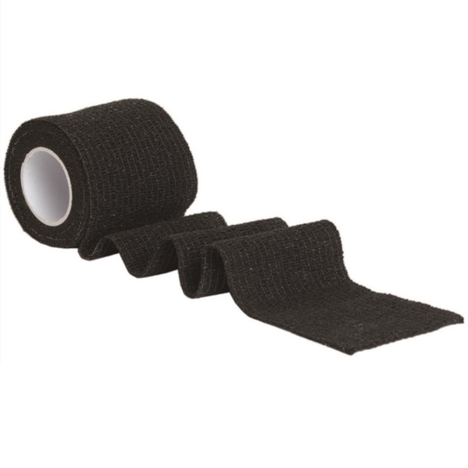 Mil-Tec Self-Clinging Camo Tape - Black