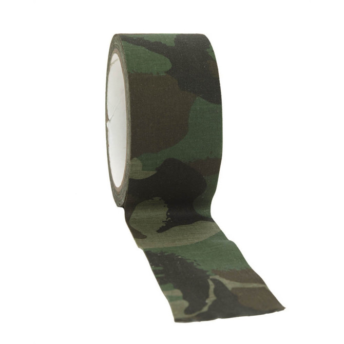 Mil-Tec Camo Tape 50 mm - Woodland