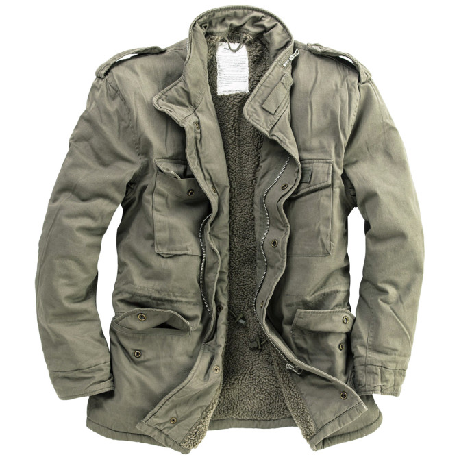 Surplus Paratrooper Winter Jacket - Olive