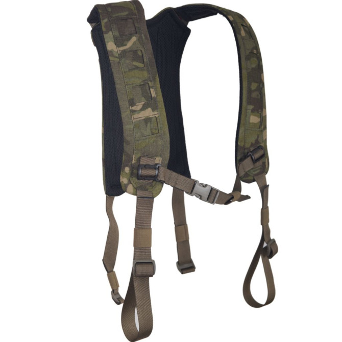 Templars Gear 4 Point H-Harness - Multicam Tropic