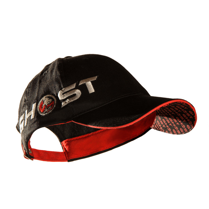 GHOST Baseball Logo Hat - Black