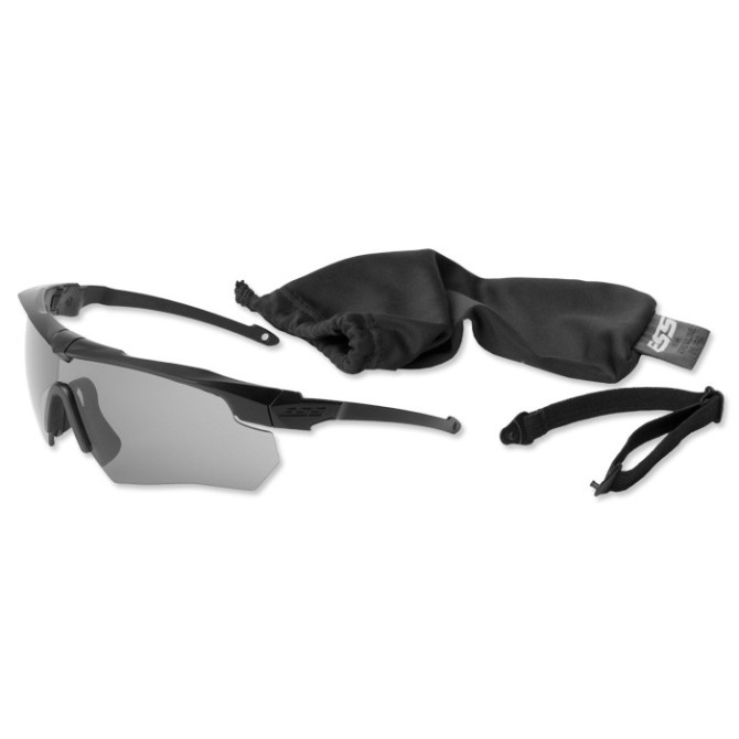 ESS Crossbow Suppressor One Ballistic Eyeshields - Smoke Gray - EE9007-03