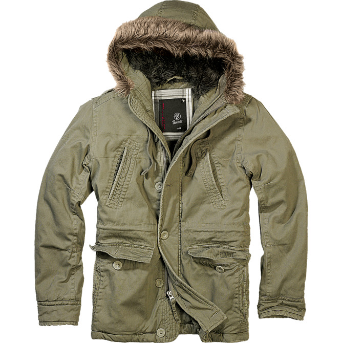 Brandit Vintage Explorer Jacket - Olive (3120-01)