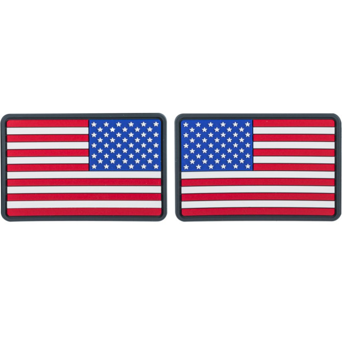 Helikon PVC Velcro Patch Flag USA Large 2 pcs - Standard