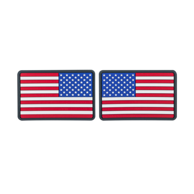 Helikon PVC Velcro Patch Flag USA Small 2 pcs - Standard