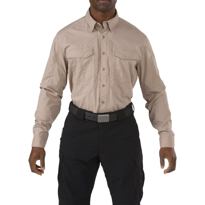 5.11 Stryke Tactical Shirt - Long Sleeve - Khaki (72399-055)