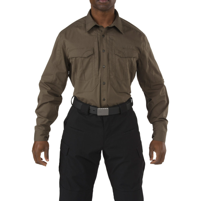 5.11 Stryke Tactical Shirt - Long Sleeve - Tundra (72399-192)